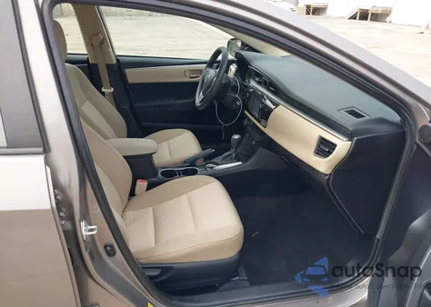 2014 Toyota Corolla Le из США, поврежденный, VIN 2T1BURHE3EC074852